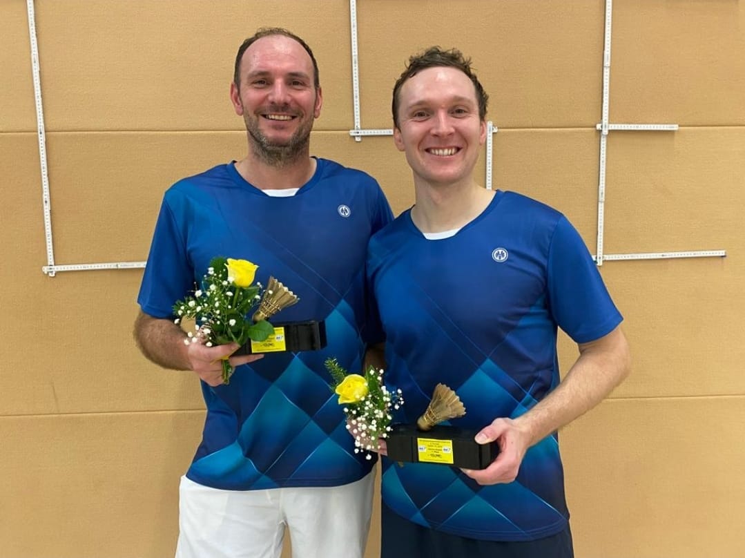 Wippich/Adam werden Sachsenmeister der Aktiven im Herrendoppel